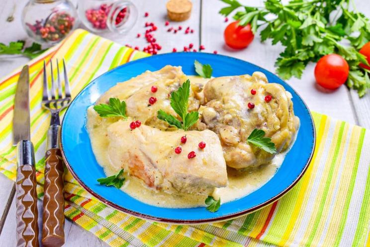 Creamy Slow Cooker Chicken Creamy Slow Cooker Chicken