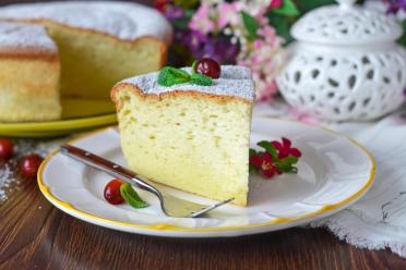 Fluffy Japanese Castella Sponge Cake