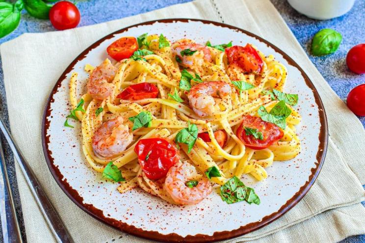 Quick & Delicious Shrimp Linguine