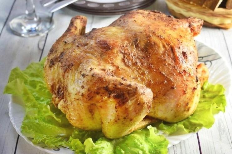 Garlic-Crusted Baked Chicken