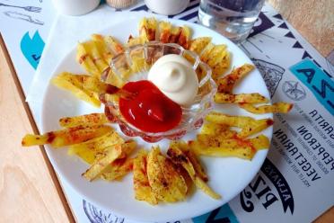 Microwave Crispy Fries