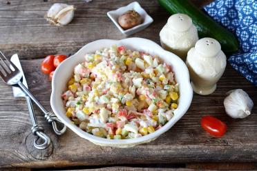 Easy Crab & Corn Salad Recipe