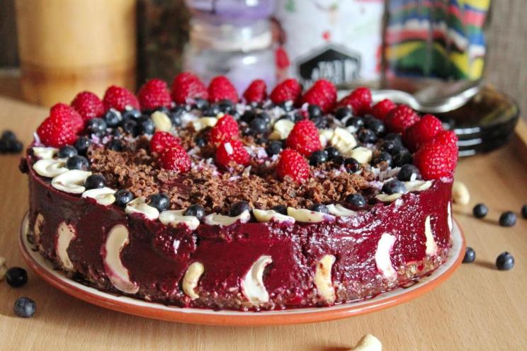 Healthy No-Bake Buckwheat Cake with No Flour or Sugar