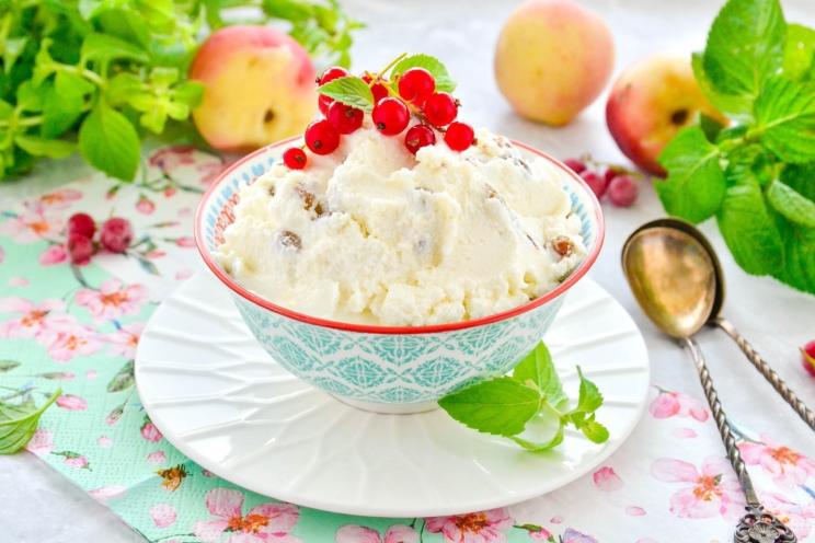 Creamy Raisin Cottage Cheese Delight Creamy Raisin Cottage Cheese Delight