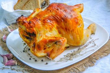 Oven-Roasted Bottle Chicken