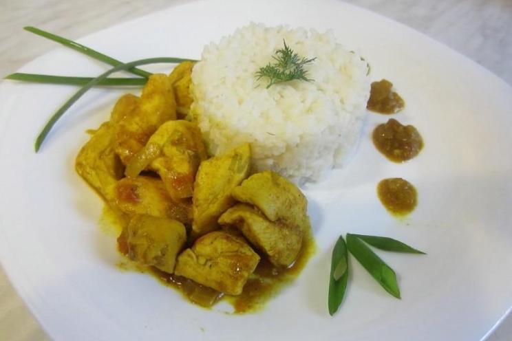 Garlic Curry Chicken Delight