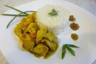 Garlic Curry Chicken Delight
