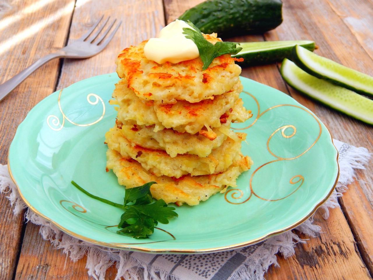 Crispy Golden Potato Pancakes