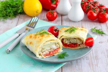 Oven-Baked Fish Pita Pockets
