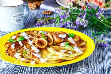 Sweet and Tender Zucchini Pancakes
