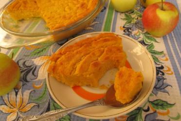 Apple-Infused Pumpkin Pudding