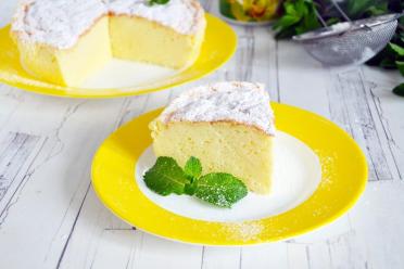 Fluffy Japanese Cotton Cheesecake with Mascarpone