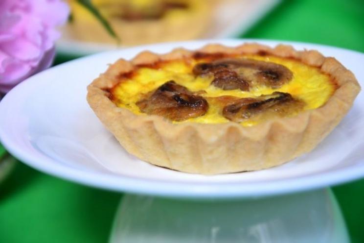 Mushroom & Parmesan Mini Tarts