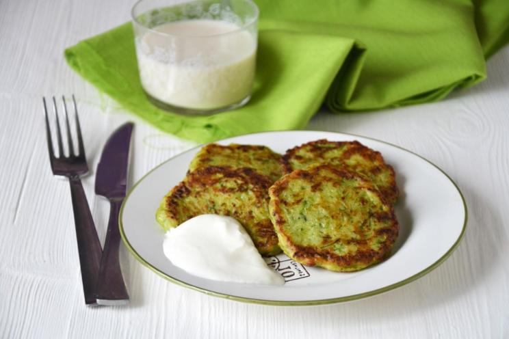 Vegan Zucchini Pancakes