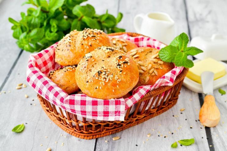Easy Homemade Rye Flour Buns