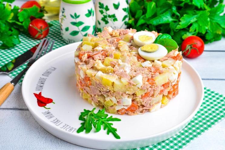 Easy Classic Fish and Potato Salad