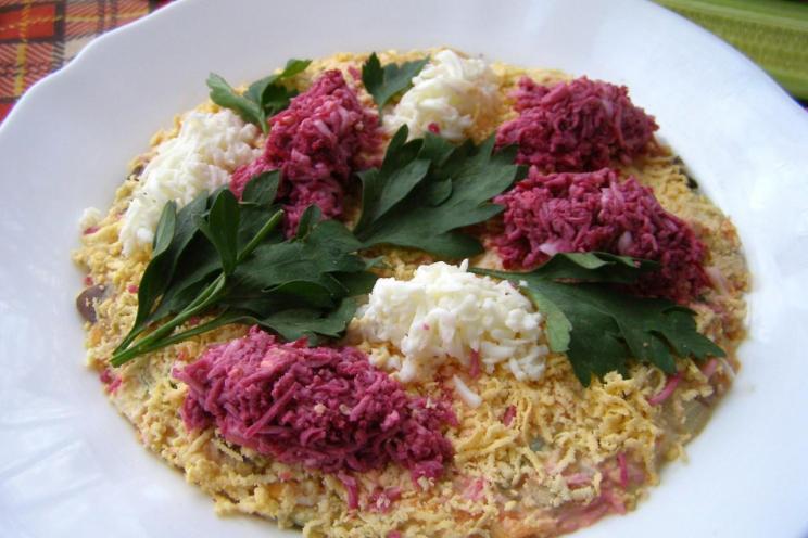 Festive Lilac Salad