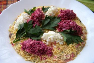 Festive Lilac Salad