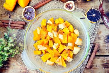 Honey-Glazed Microwave Pumpkin Slices