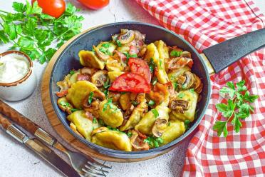Quick & Easy 20-Minute Fried Potato Dumplings