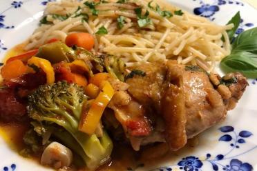 Slow Cooker Chicken Cacciatore Delight