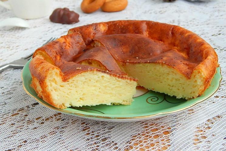 Oven-Baked Cottage Cheese Casserole