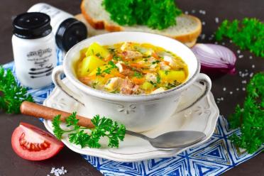 Cheesy Smoked Chicken Soup for the Family