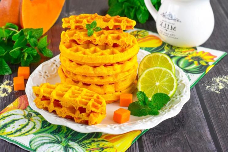 Gluten-Free Pumpkin Waffles Gluten-Free Pumpkin Waffles