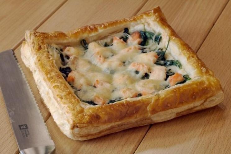 Quick & Easy Trout Spinach Pie