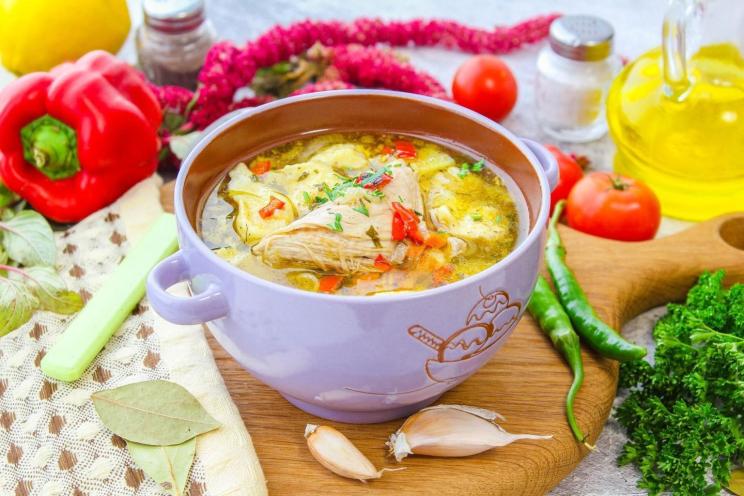 Hearty Chicken Dumpling Soup with Potatoes Hearty Chicken Dumpling Soup with Potatoes