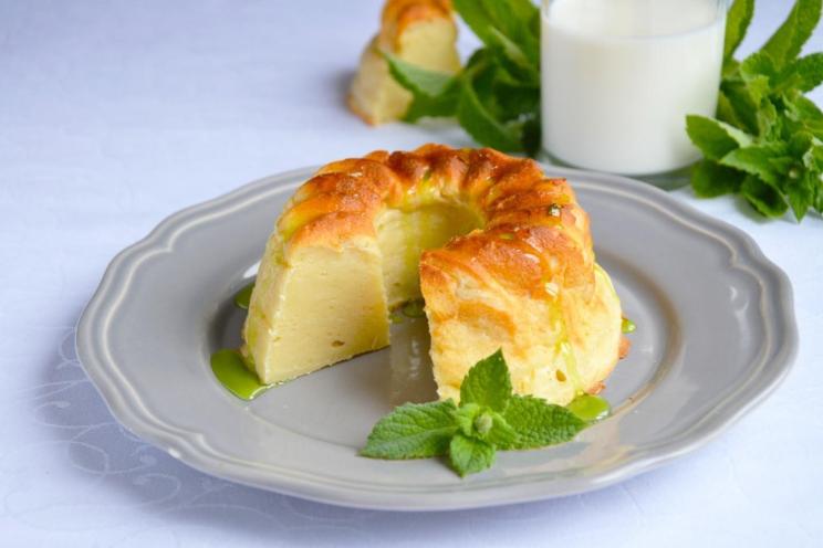 Baked Curd Pudding