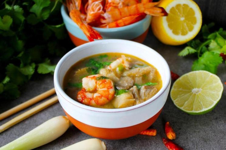 Homemade Classic Tom Yum Soup
