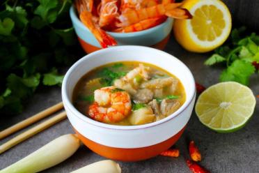 Homemade Classic Tom Yum Soup