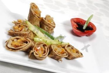 Veggie-Stuffed Buckwheat Pancakes (No Yeast)