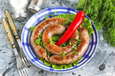 Juicy Homemade Beef Sausage