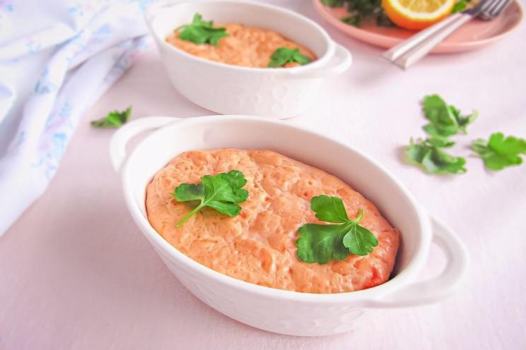 Oven-Baked Red Fish Soufflé