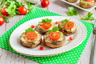 Cream Cheese Stuffed Mushrooms