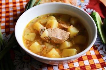 Quick & Easy Chicken Buckwheat Soup