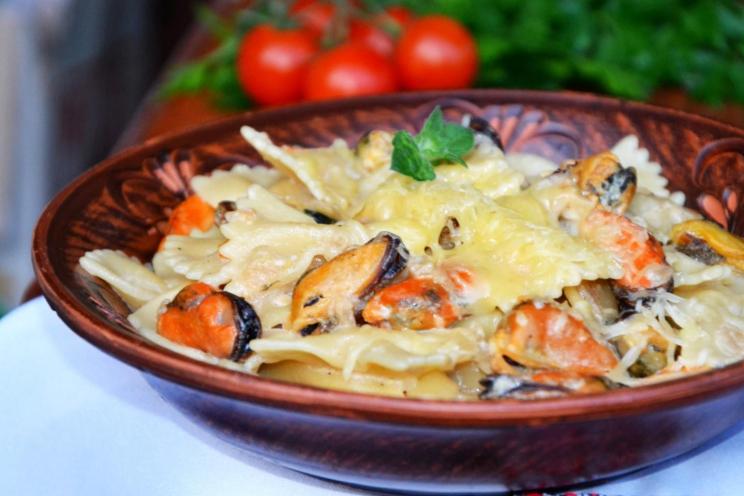 Creamy Mussel Pasta Delight Creamy Mussel Pasta Delight