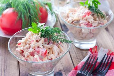 Chicken & Mushroom Alex Salad