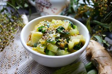 Warm Bok Choy Delight