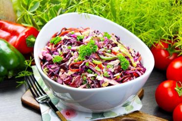 Bean and Cabbage Salad: A Vitamin-Packed Delight