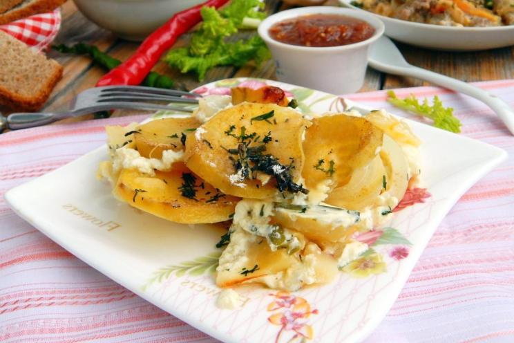 Creamy Baked Potatoes