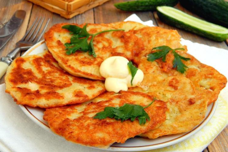 Chicken Potato Pancakes
