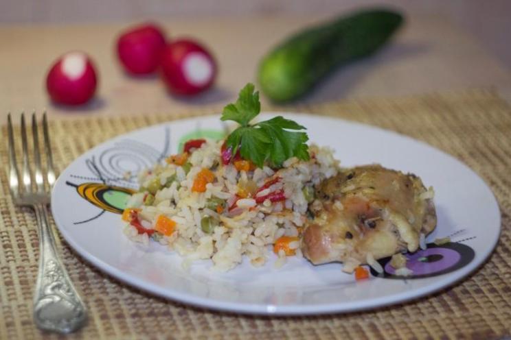 Healthy Duck and Veggie Rice Wrap Healthy Duck and Veggie Rice Wrap