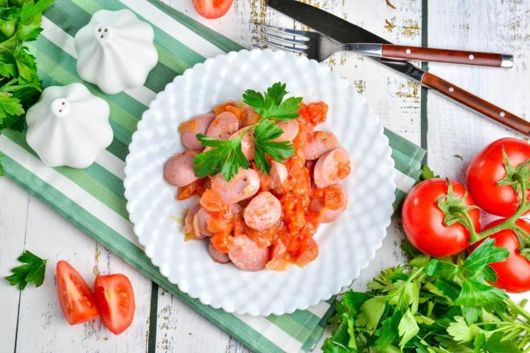 Tomato and Sausage Delight