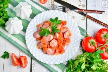 Tomato and Sausage Delight