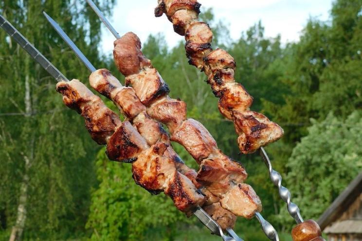 Grilled Caucasian Pork Shashlik Recipe