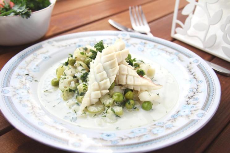 Creamy Squid Delight