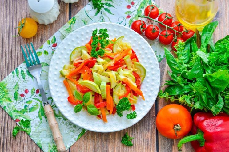 Quick & Flavorful Zucchini Bell Pepper Stir-Fry Quick & Flavorful Zucchini Bell Pepper Stir-Fry